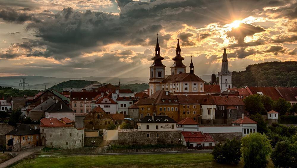 Hotel & Motorest V Udoli Zlateho Potoka Blsany Buitenkant foto